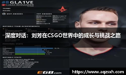 深度对话：刘芳在CSGO世界中的成长与挑战之路